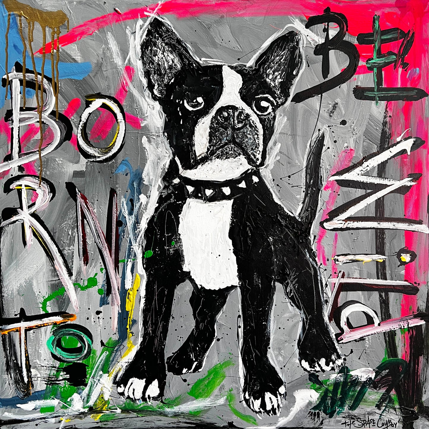 Born To Be Wild – Black And White Dog