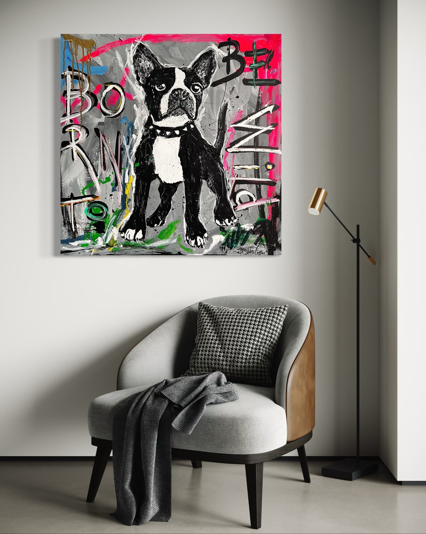Born To Be Wild – Black And White Dog