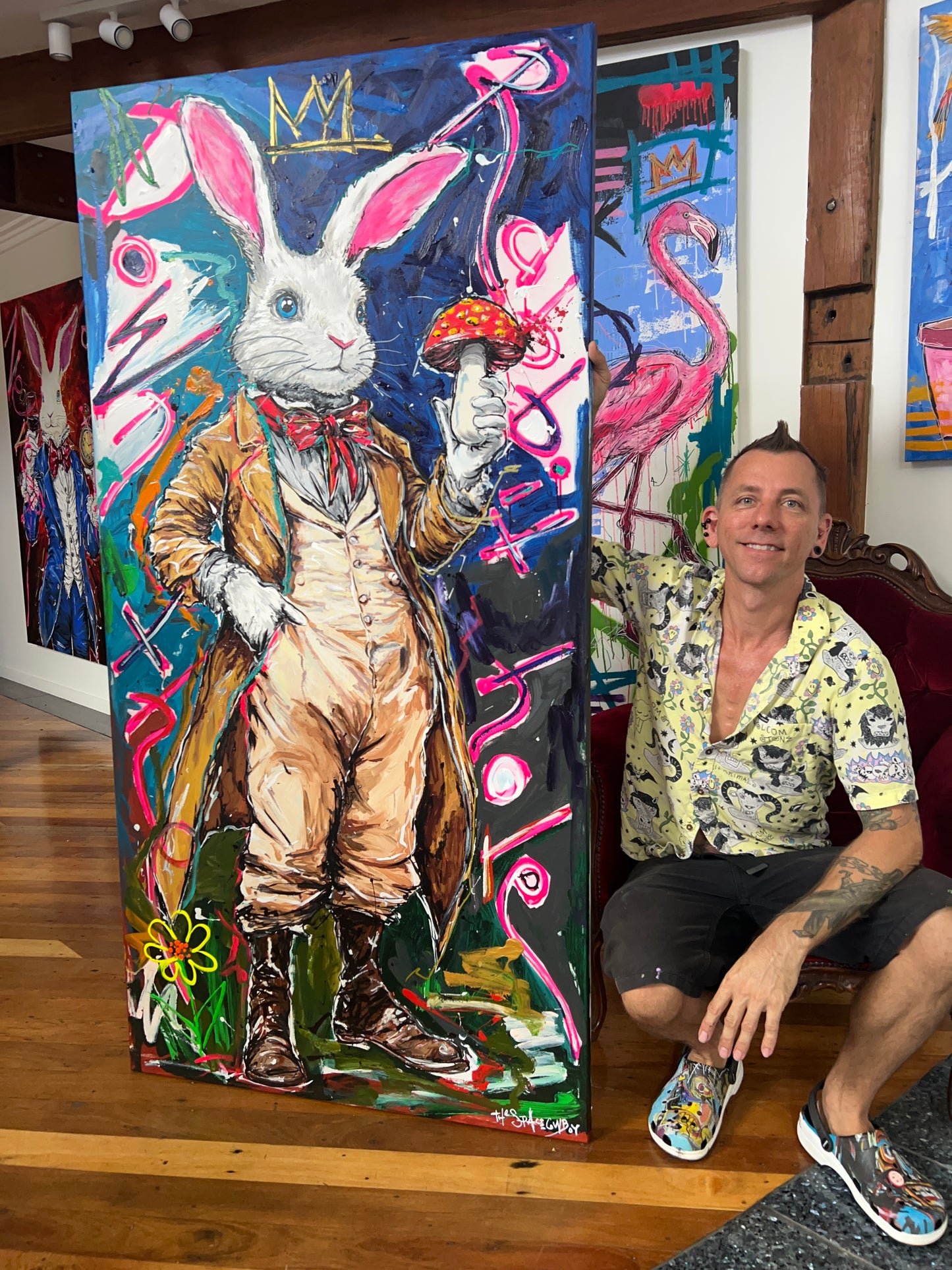 Down The Rabbit Hole - Mushroom Rabbit