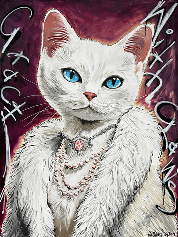Grace with claws