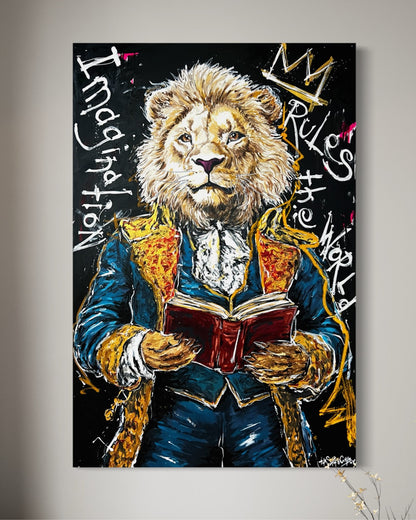 Imagination Rules The World – Lion