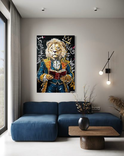 Imagination Rules The World – Lion