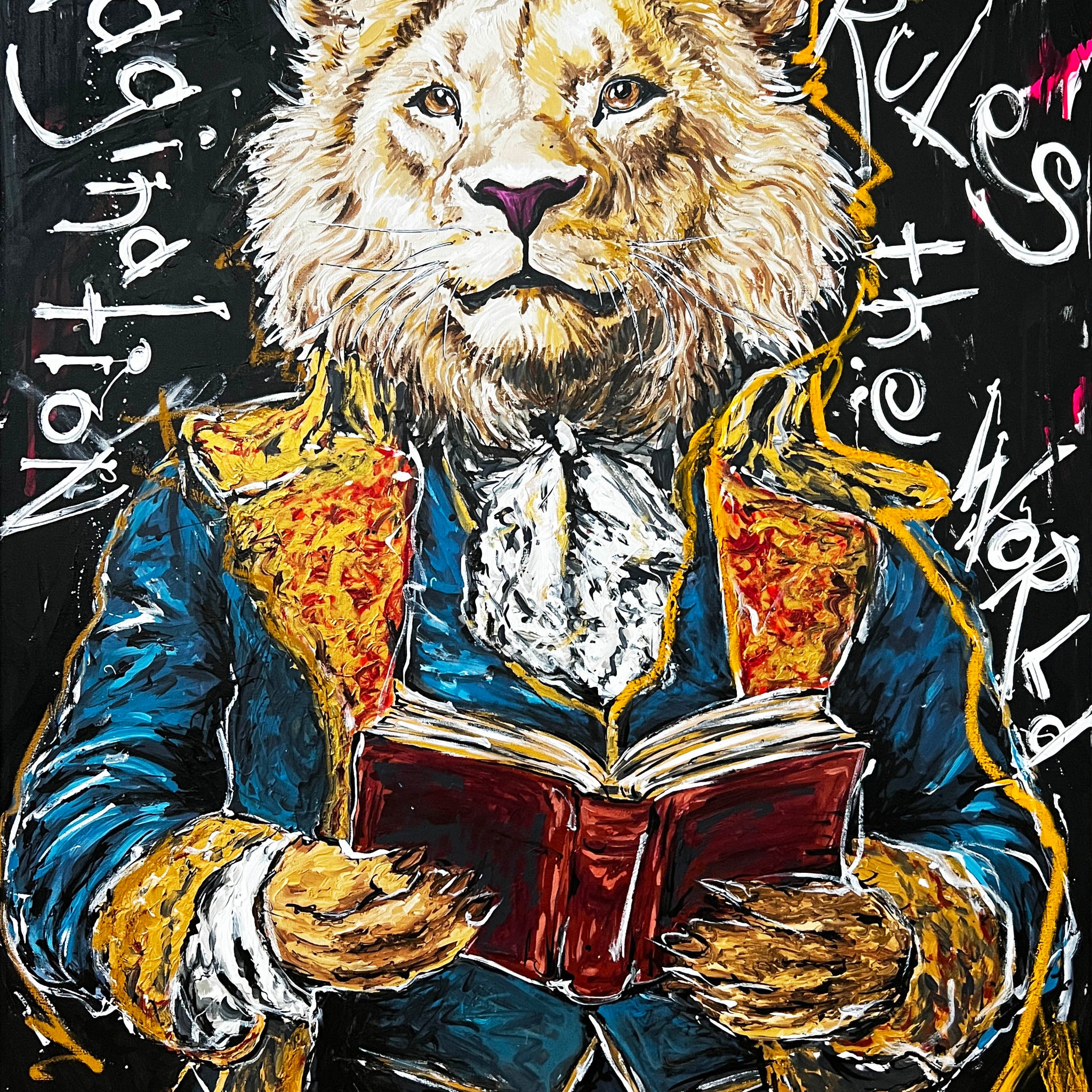 Imagination Rules The World – Lion