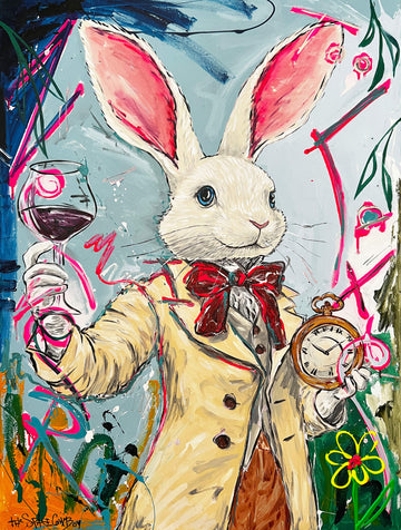 Never too late -white coat portrait