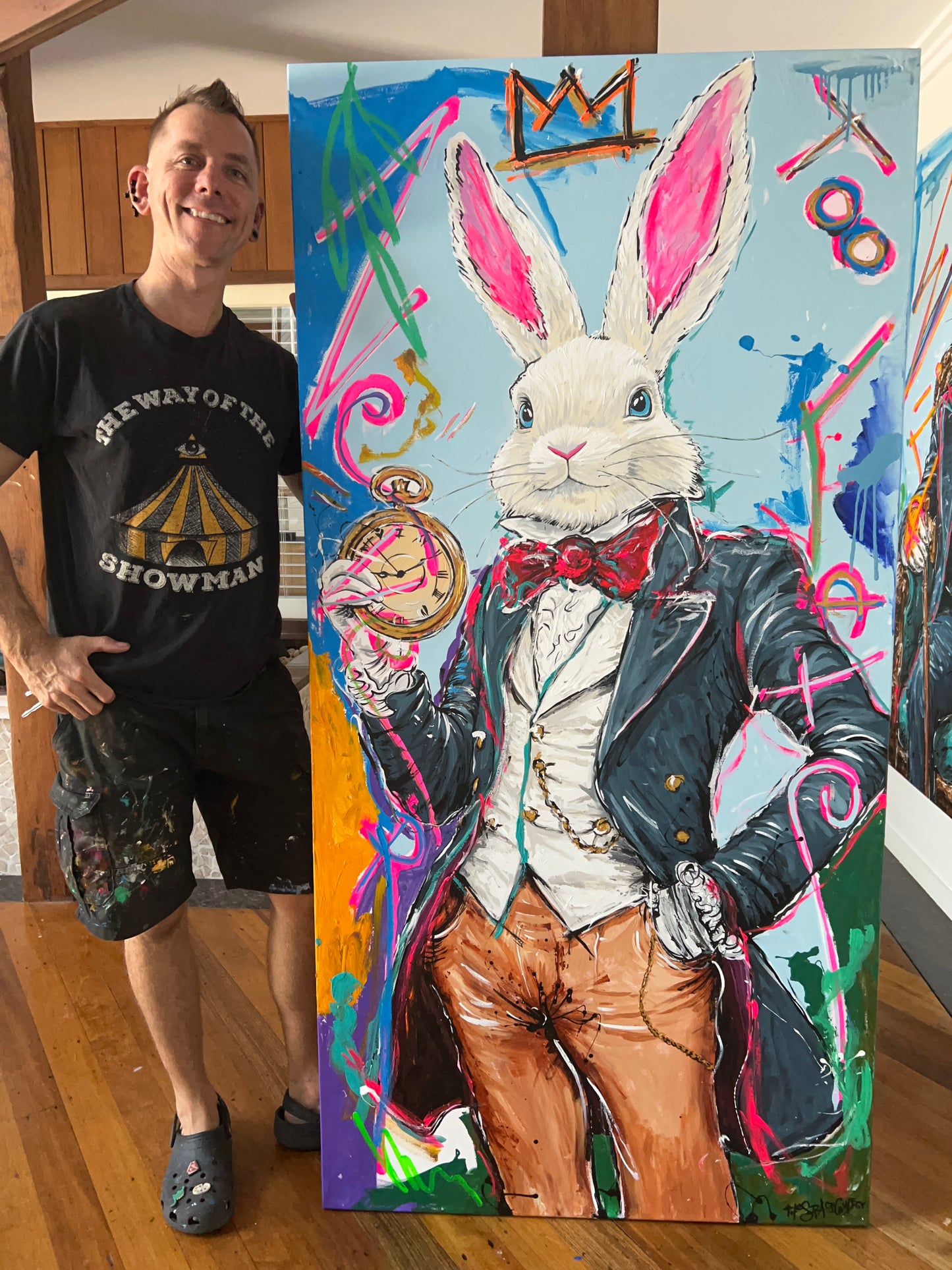 Never too late Tall Rabbit