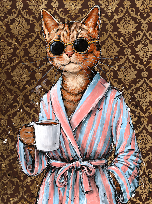 Pounce pending canvas print