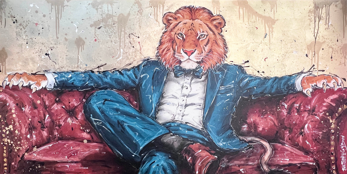 Prideful Paws - Red Couch