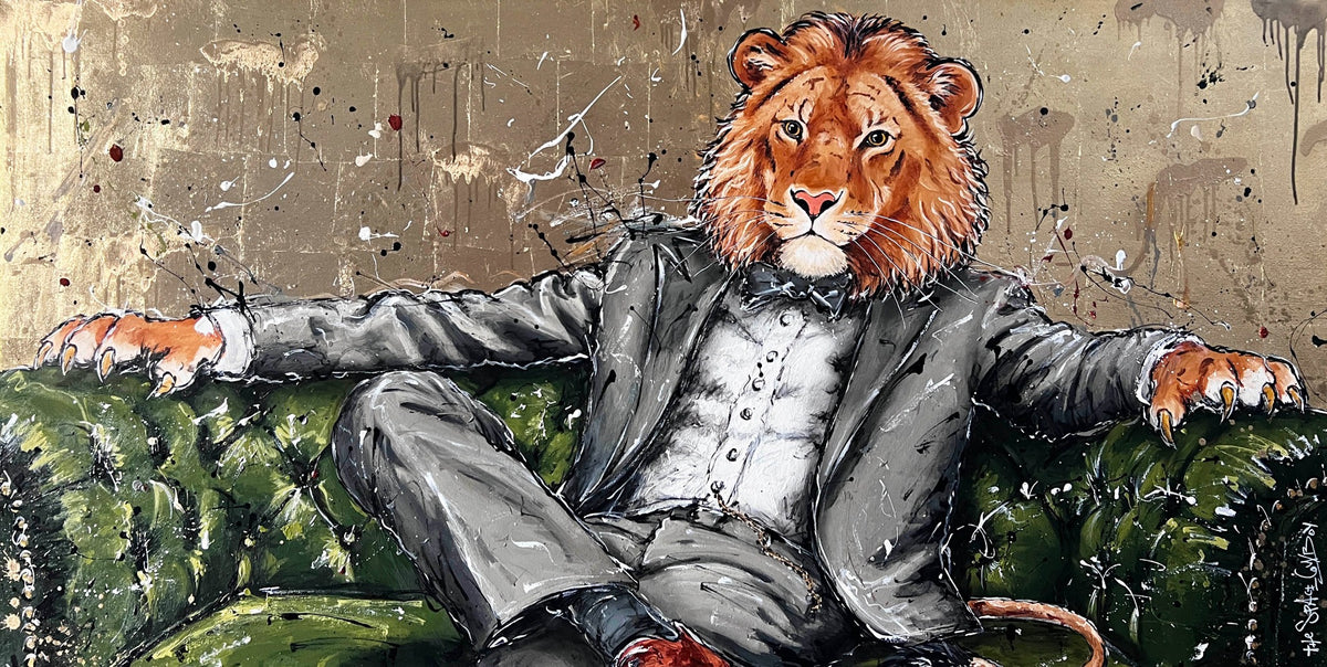 Grey Green - Prideful Paws — original artwork by The Space Cowboy