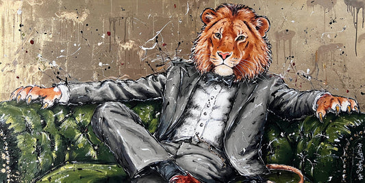 Grey Green - Prideful Paws — original artwork by The Space Cowboy