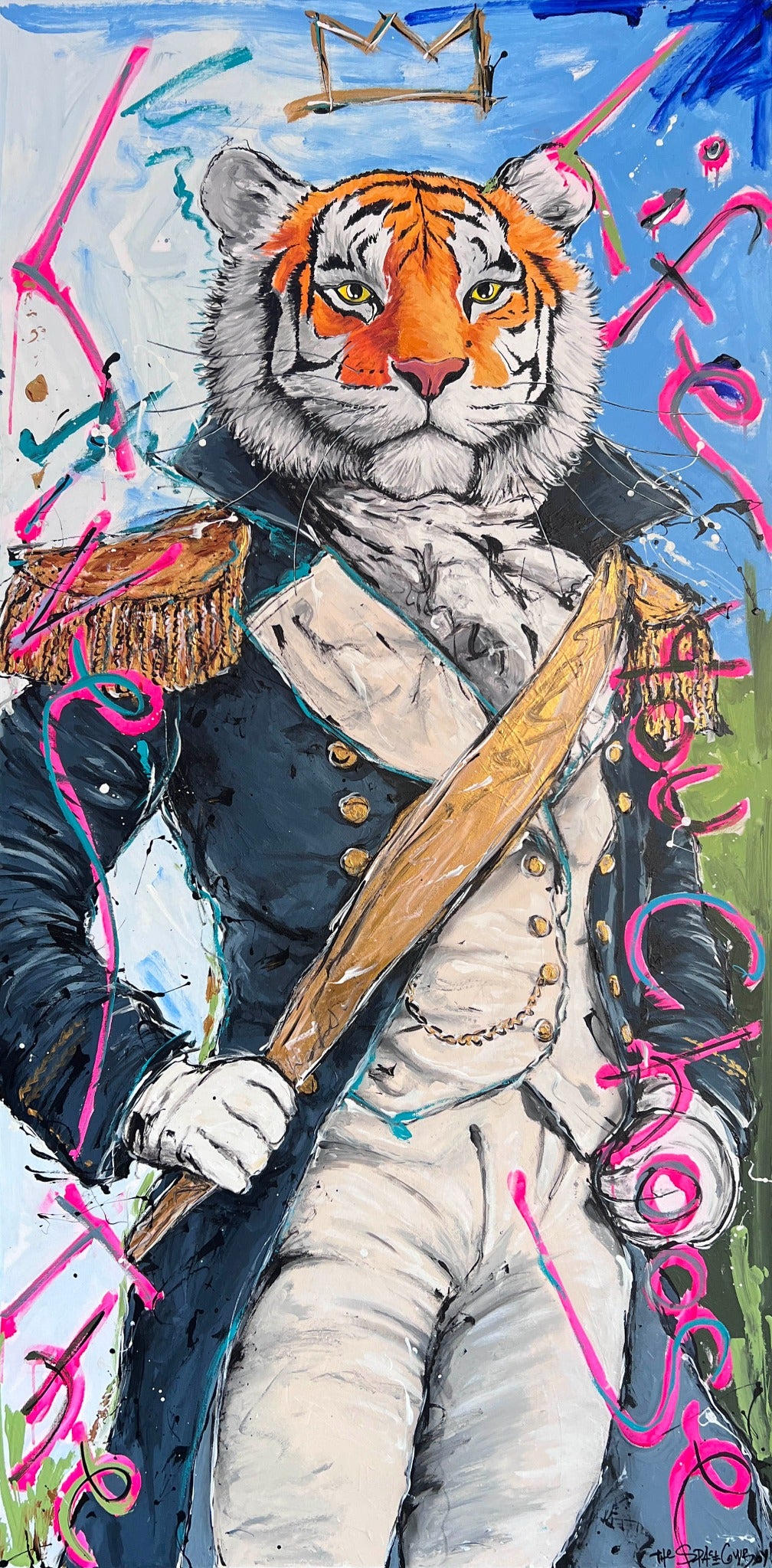 Live The Life You Choose — original artwork by The Space Cowboy