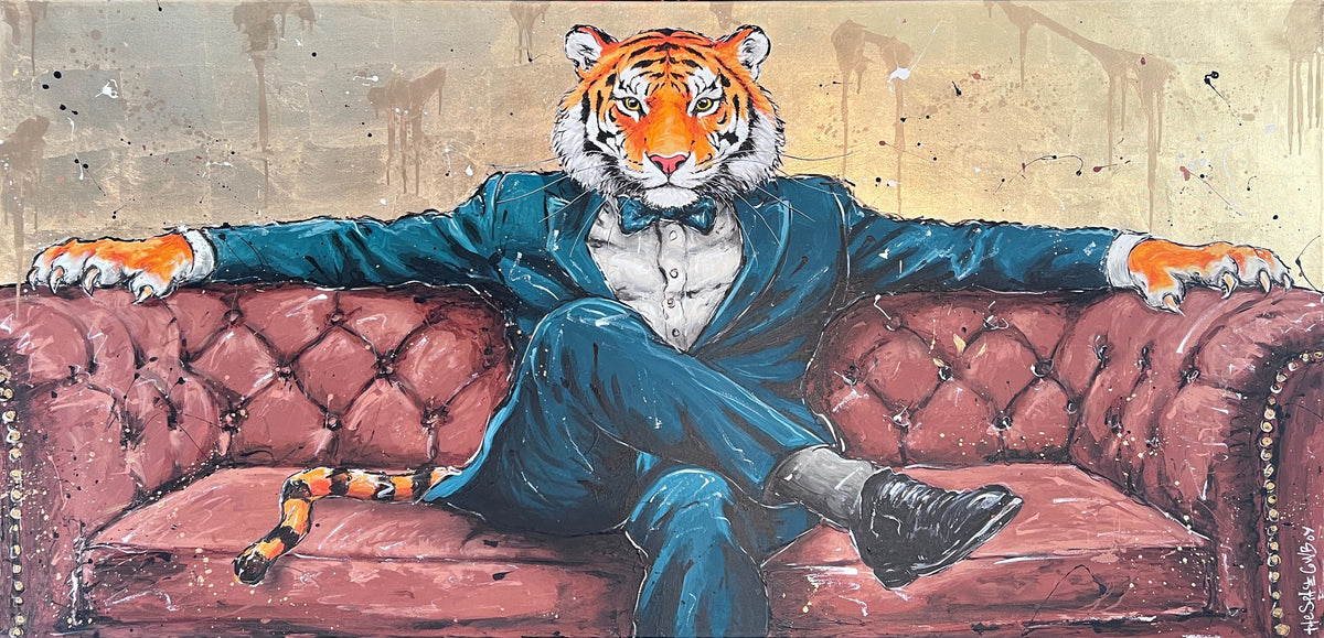 Tie Grrr Luxe Couture — original artwork by The Space Cowboy