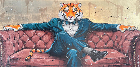Tie Grrr Luxe Couture — original artwork by The Space Cowboy